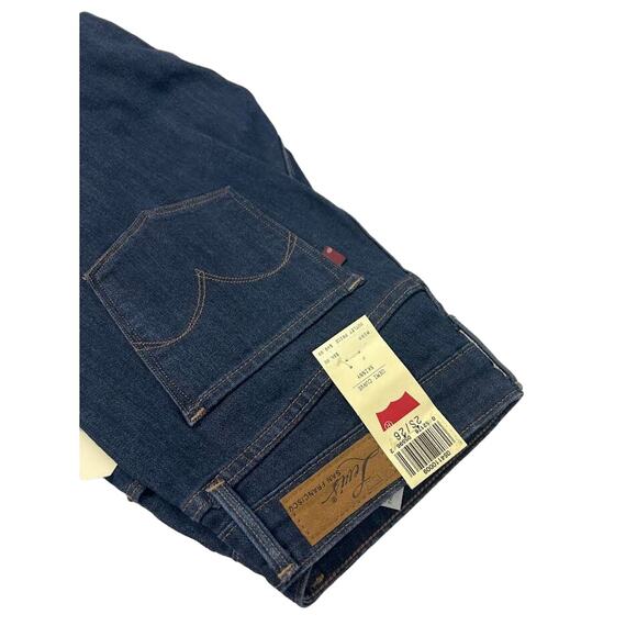 NWT! Levi's Women's Demi Curve Slim Richest Indigo Jeans 4S/27 - Picture 11 of 14